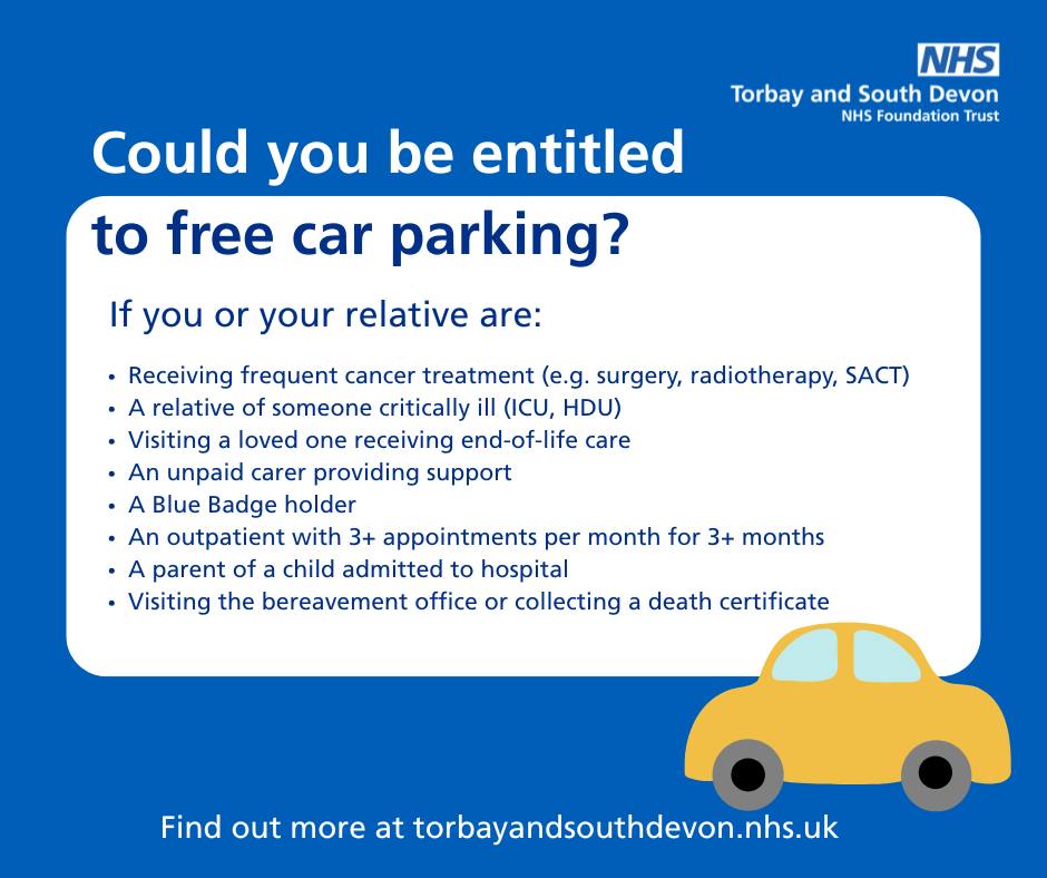 Could you be entitled to free car parking image.