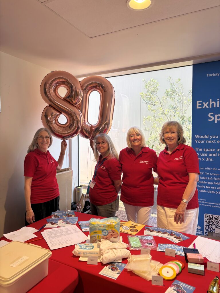 Members of our Nurses League celebrating Torbay Hospital Nurses League's 80th birthday