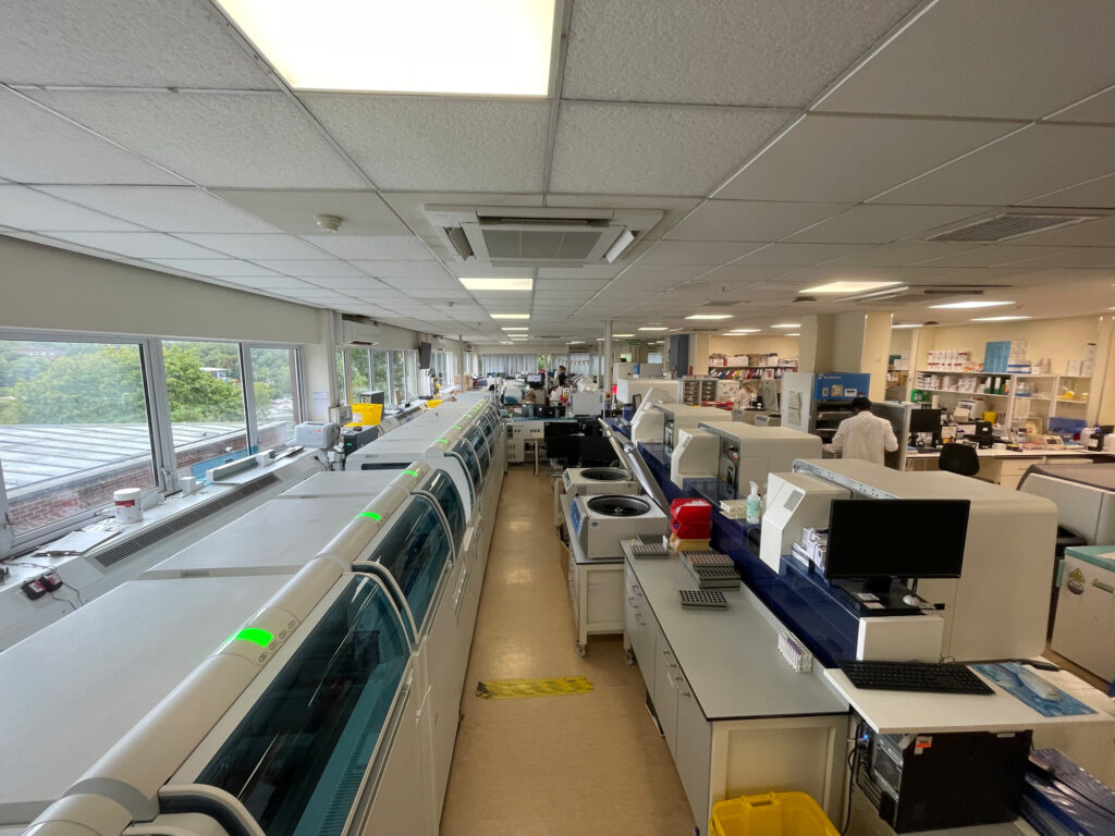 Torbay's pathology lab