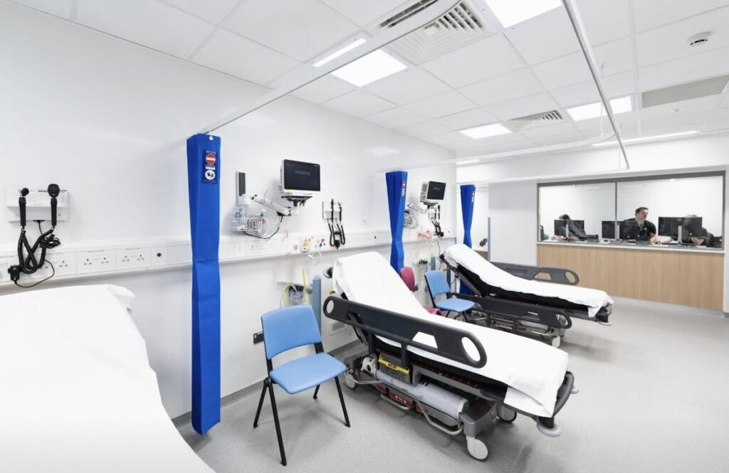 View of the new ambulatory care area
