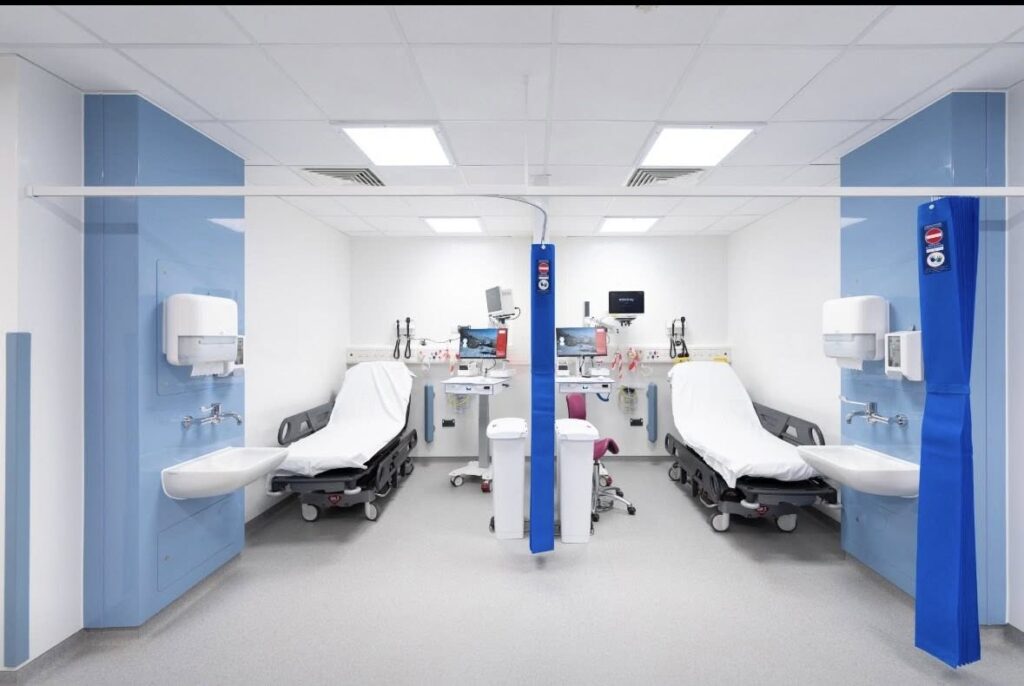 View of the new ambulatory care area