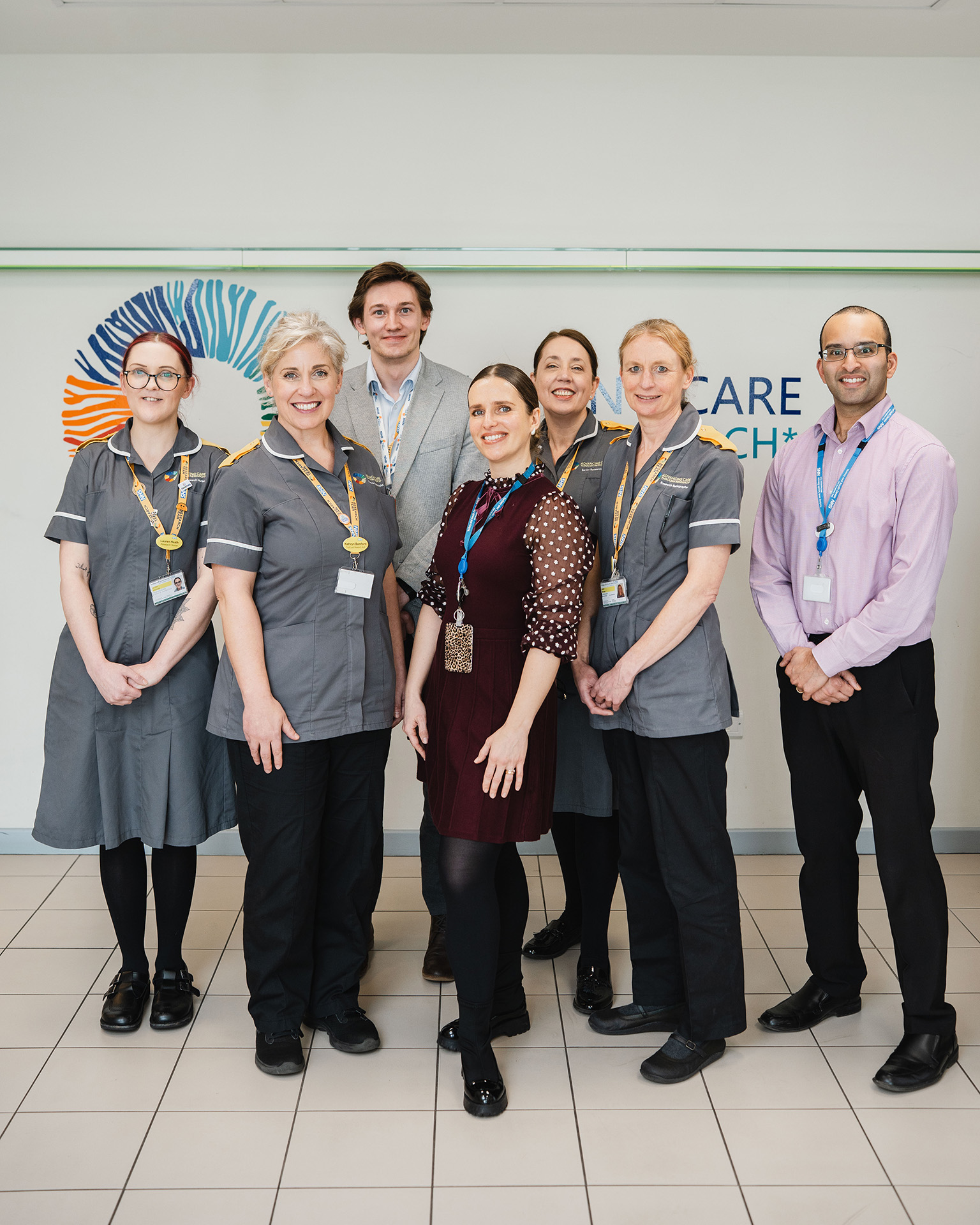 Dr Agne Straukiene, our Consultant Neurologist and MS Service Lead, with colleagues from our research team