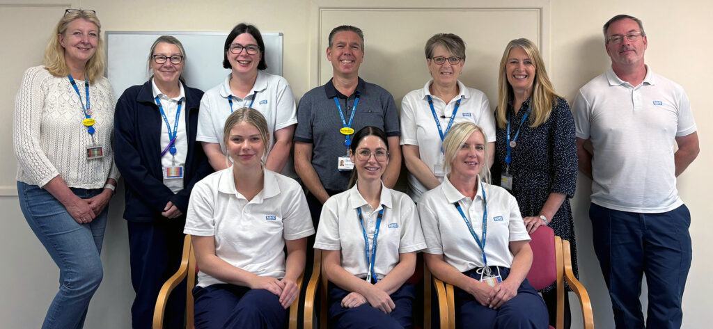 Some of our colleagues from the rapid response and reablement services