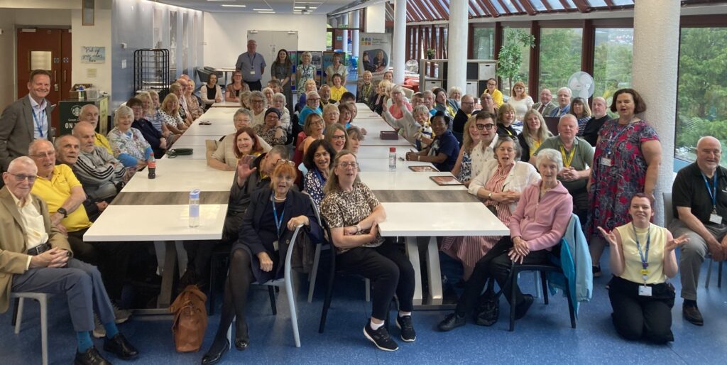 Group photo featuring many of our volunteers